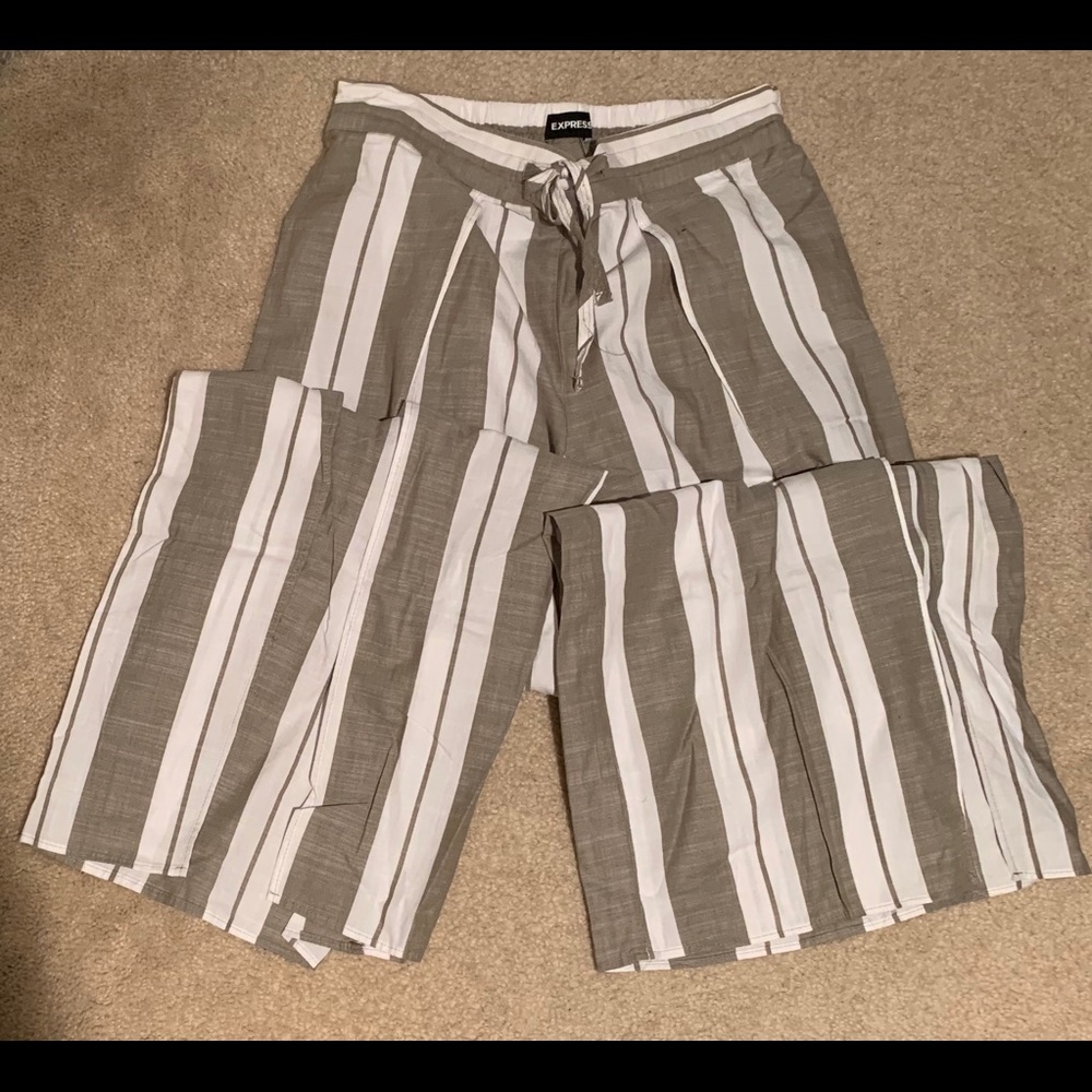 Express Split Leg Linen Pants